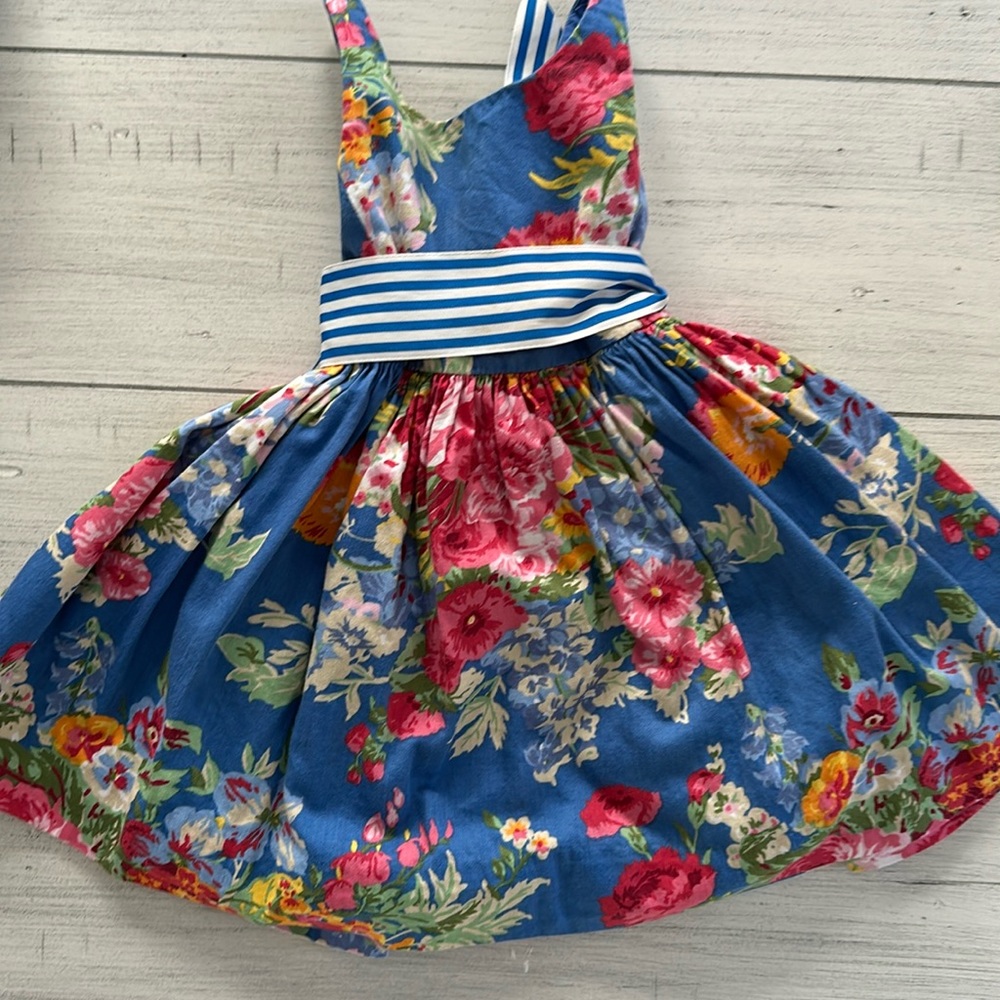 Toddler girl floral Ralph Lauren dress